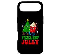 Arbre de Noël rétro et Groovy Feelin' Jolly et Cacao Chaud Coque pour iPhone Air