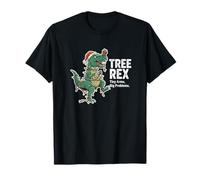 Arbre de Noël Rex Tiny Arms Big Problems Drôle T-Shirt