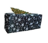 Arbre de Noël Stockage - Sac de rangement 'arbre modèle de flocons de neige | Sac de rangement 'arbre de Noël Boîte de rangement 'arbre artificiel avec poignées et