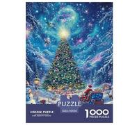 Arbre de Noël1000 Pieces Jigsaw Puzzle for Adults and Kids Educational Games cadeauxChallenging Home Decors Great Gift Idea70x50cm/1000pcs