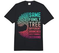 Arbre de réunion de Famille Faisant des Souvenirs Assortis aux Vibrations familiales Comfort Colors Adult Heavyweight T-Shirt
