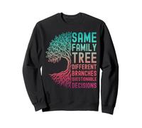 Arbre de réunion de Famille Faisant des Souvenirs Assortis aux Vibrations familiales Sweatshirt