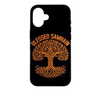 Arbre de Samhain Wicca Wiccan Nouvel an Païen Halloween Coque pour iPhone 16