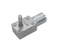 Arbre de sortie D7 8MM, couple élevé, moteur électrique à faible régime, 2-210 tr/min, 6V, 12V, 24V DC, engrenage à vis sans fin, 1 pièce(150rpm,24V)