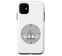 Arbre de sureau païen Paganisme Arbre de Magie Ogham Coque pour iPhone 11