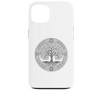 Arbre de sureau païen Paganisme Arbre de Magie Ogham Coque pour iPhone 13