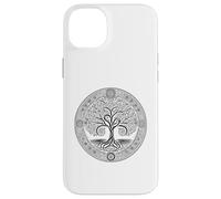 Arbre de sureau païen Paganisme Arbre de Magie Ogham Coque pour iPhone 14 Plus