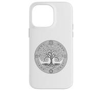 Arbre de sureau païen Paganisme Arbre de Magie Ogham Coque pour iPhone 14 Pro Max