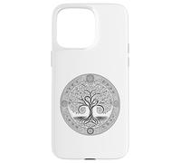 Arbre de sureau païen Paganisme Arbre de Magie Ogham Coque pour iPhone 15 Pro Max