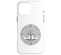 Arbre de sureau païen Paganisme Arbre de Magie Ogham Coque pour iPhone 16 Pro Max
