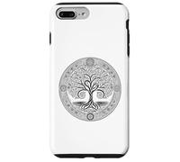 Arbre de sureau païen Paganisme Arbre de Magie Ogham Coque pour iPhone 7 Plus/8 Plus