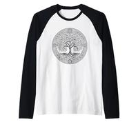 Arbre de sureau païen Paganisme Arbre de Magie Ogham Manche Raglan