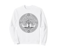 Arbre de sureau païen Paganisme Arbre de Magie Ogham Sweatshirt