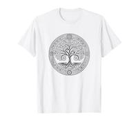 Arbre de sureau païen Paganisme Arbre de Magie Ogham T-Shirt