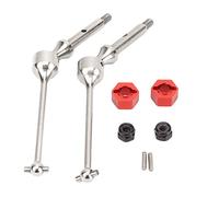 Arbre de transmission arrière CVD en acier MIP20060 RC pour voiture télécommandée LOSI 1/18 Mini B Mini T 2.0 (argent)