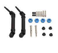 Arbre de transmission arrière de voiture RC, conception séparée, arbre de transmission arrière en acier CVD pour Slash 4x4 HQ727, camion court (Argent)