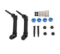 Arbre de transmission arrière de voiture RC, conception séparée, arbre de transmission arrière en acier CVD pour Slash 4x4 HQ727, camion court (Noire)