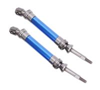 Arbre de transmission arrière en métal CVD pour Traxxas Slash 1/10 RC Car NSV775(Dark Blue )