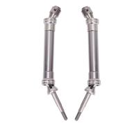 Arbre de transmission arrière en métal CVD pour Traxxas Slash 1/10 RC Car NSV775(Titanium )