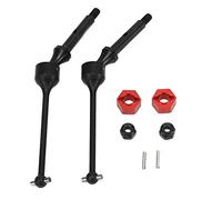 Arbre de Transmission arrière RC en acier CVD MIP20060, arbre de Transmission arrière pour voiture LOSI 1/18 Mini B Mini T 2.0 RC (Noire)