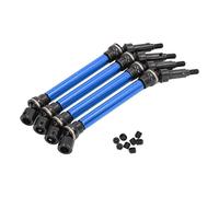 Arbre de transmission avant et arrière RC, axe d'entraînement en acier, alliage d'aluminium, matériau Premium Kraton 4S (Bleu profond)