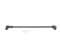 Arbre de Transmission Central en Acier Inoxydable, Longueur réglable, Joint Universel, Connexion cannelée, pour Voitures sur chenilles RC SCX10 Axial Capra Wraith Redcat Gen 7 Gen (Noir)