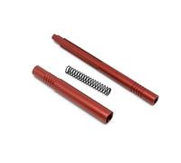 Arbre de transmission central en alliage pour Arrma 3S Granite Vorteks Senton Big Rock Typhon Vendetta 4S KRATON Outcast MEGA Infraction Granite Senton Typhon Amélioration Pièces de mise à niveau (rouge)