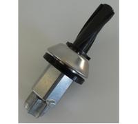 Arbre de transmission - Moulinex - Modèles HF800A - Pièce d'origine - Accessoire robot - Gris