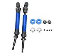 Arbre de transmission RC haute performance en alliage d'aluminium et acier, pièce de rechange pour ECX 2WD échelle 1/10, accessoire de voiture de loisir RC, couleur bleu rouge (Bleu ECX232000NB)