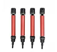 Arbre de Transmission RC Pour ARRMA 3s Pour Mega Pour Vorteks Pour Senton Pour Granite 1/10 RC Pièces De Mise À Niveau De Voiture 2/4 Pièces Jeu D'arbres D'entraînement Avant/arrière(Red,4pcs)