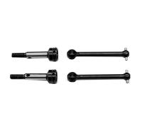 Arbre de Transmission RC pour Tamiya pour XV-01 TC-01 1/10 RC, Pièces De Mise À Niveau, Accessoires, 1 Paire D'arbres De Transmission Avant Et Arrière CVD 42Mm 39Mm