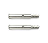 Arbre de Transmission Résoudre la casse des arbres d'essieu avant en acier pour 1/10 adapté au Traxxas Slash 2WD Stampede Rustler, pièces CVD en métal robuste Arbre de Transmission Boîte