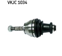 SKF Arbre de transmission VKJC 1034 – cardan essieu avant gauche 596,5 mm