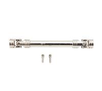 Arbre de transmission universel en acier argenté, Structure à nœud croisé, Protection contre la rouille, 1/10 (110mm)