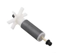 Arbre de turbine à eau submersible pour pompes Pure Spa et piscine, boîtier en plastique avec tige en porcelaine, noir + blanc, compatible avec (C)