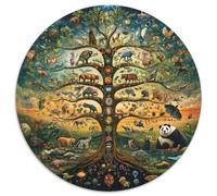 Arbre de Vie 1000 Piece Science Fiction Jigsaw Puzzle for Adults Challenging Game Stress Relief Puzzle Exercise The Memory of The Brain for Adults and Kids, Age 12 Years Up 1000pcs (67.5x67.5cm)