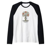 Arbre de vie ADN Yggdrasil Ancestry Roots Code génétique Manche Raglan