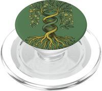 Arbre de vie ADN Yggdrasil Ancestry Roots Code génétique PopSockets PopGrip pour MagSafe