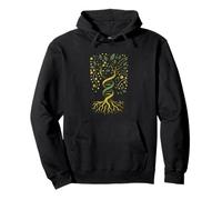 Arbre de vie ADN Yggdrasil Ancestry Roots Code génétique Sweat à Capuche