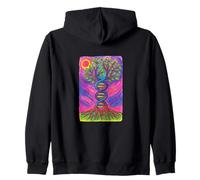 Arbre de vie ADN Yggdrasil Ancestry Roots Code génétique Sweat à Capuche