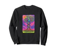Arbre de vie ADN Yggdrasil Ancestry Roots Code génétique Sweatshirt