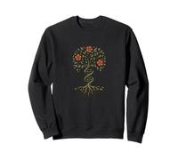 Arbre de vie ADN Yggdrasil Ancestry Roots Code génétique Sweatshirt