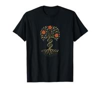 Arbre de vie ADN Yggdrasil Ancestry Roots Code génétique T-Shirt