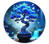 Arbre de Vie Circulaire Puzzle Convient pour Adultes Et Enfants 1000 Pièces, Fun Défiant Décoration Maison Unique (67.5x67.5cm)