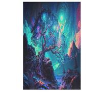 Arbre de Vie Cosmique Puzzle De 1000 Pièces pour Adultes, Adolescents Et EnfFourmis Puzzles, Décompression Intellectuelle, Jeu Familial Amusant 78×53cm
