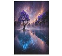 Arbre de Vie Cosmique Puzzle De 1000 Pièces pour Adultes, Adolescents Et EnfFourmis Puzzles, Décompression Intellectuelle, Jeu Familial Amusant 78×53cm