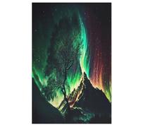 Arbre de Vie Cosmique Puzzle en Bois 1000 Pièces pour Adultes Et Enfants, Puzzles Impossible, Jeu De Patience Coloré, Jeu D'adresse pour Toute La Famille, À Partir De 12 Ans (78×53cm)