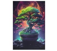 Arbre de Vie Cosmique Puzzles Adulte - Puzzle en Bois 1000 Pièces - Challenge - Adultes Et EnfFourmis Dès 12 Ans 78×53cm