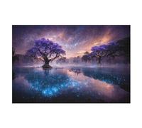 Arbre de Vie Cosmique Puzzles De 1000 Pièces pour Adultes Et EnfFourmis Puzzle Impossible Jouets en Bois Jeu Stimulant （75×50cm）