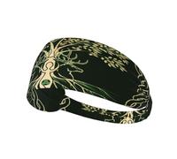 Arbre De Vie De La Mythologie Nordique Viking Unisexe Headband Élastique Bandeau Cheveux Respirant Bandeau De Sport pour Yoga Basketball Fitness